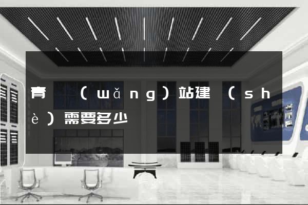 青島網(wǎng)站建設(shè)需要多少錢