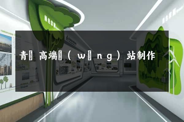 青島高端網(wǎng)站制作
