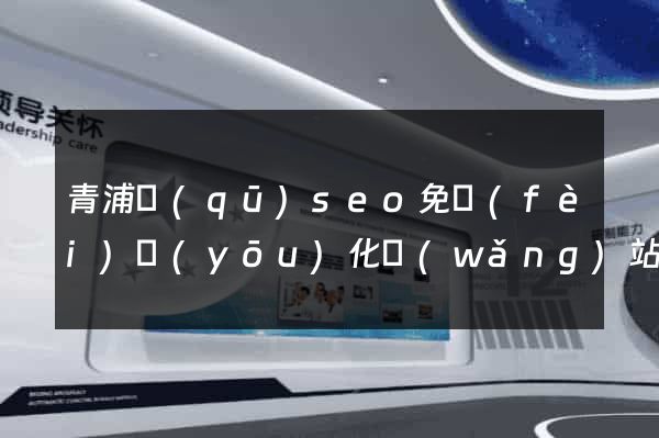 青浦區(qū)seo免費(fèi)優(yōu)化網(wǎng)站