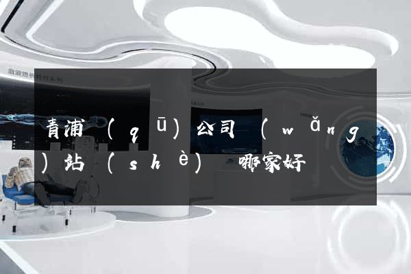 青浦區(qū)公司網(wǎng)站設(shè)計哪家好