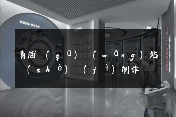 青浦區(qū)網(wǎng)站設(shè)計(jì)制作