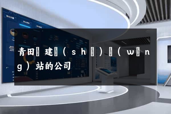 青田縣建設(shè)網(wǎng)站的公司