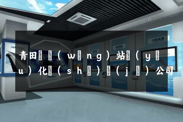 青田縣網(wǎng)站優(yōu)化設(shè)計(jì)公司