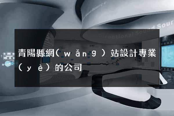 青陽縣網(wǎng)站設計專業(yè)的公司