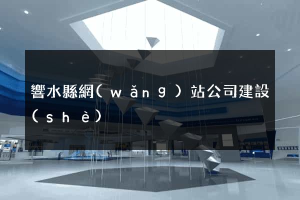 響水縣網(wǎng)站公司建設(shè)