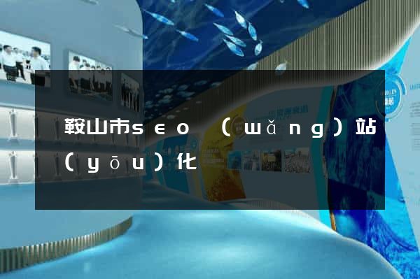 馬鞍山市seo網(wǎng)站優(yōu)化