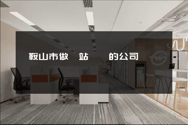 馬鞍山市做網站設計的公司