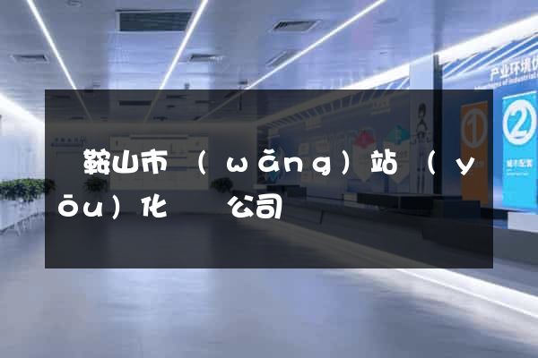 馬鞍山市網(wǎng)站優(yōu)化設計公司