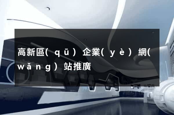 高新區(qū)企業(yè)網(wǎng)站推廣