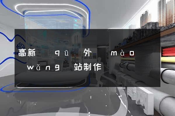 高新區(qū)外貿(mào)網(wǎng)站制作