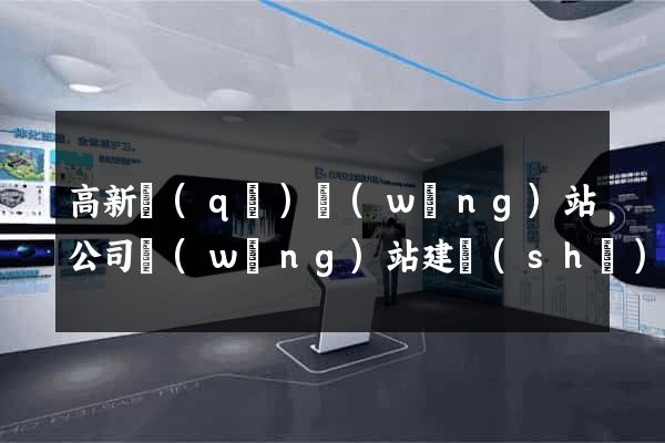 高新區(qū)網(wǎng)站公司網(wǎng)站建設(shè)