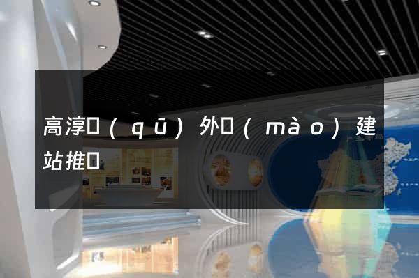 高淳區(qū)外貿(mào)建站推廣
