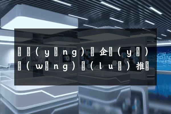 鳳陽(yáng)縣企業(yè)網(wǎng)絡(luò)推廣