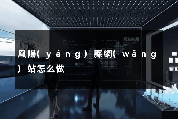 鳳陽(yáng)縣網(wǎng)站怎么做
