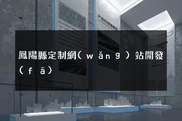 鳳陽縣定制網(wǎng)站開發(fā)