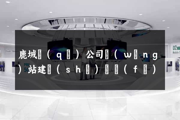 鹿城區(qū)公司網(wǎng)站建設(shè)開發(fā)