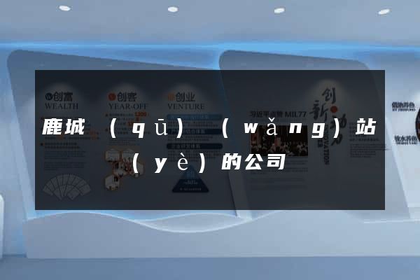 鹿城區(qū)網(wǎng)站設計專業(yè)的公司