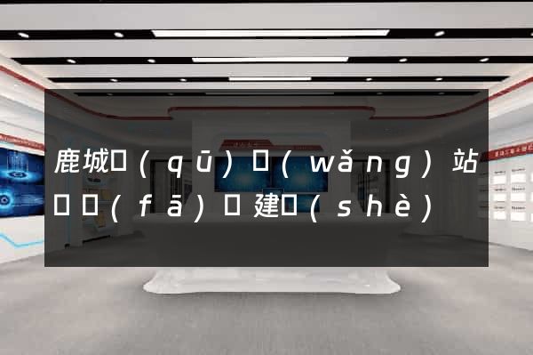 鹿城區(qū)網(wǎng)站開發(fā)與建設(shè)