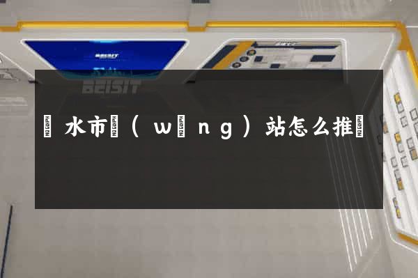 麗水市網(wǎng)站怎么推廣
