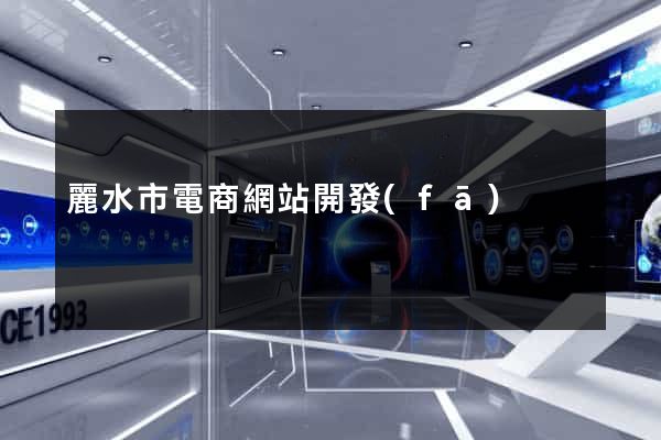 麗水市電商網站開發(fā)