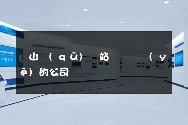 黃山區(qū)網站設計專業(yè)的公司