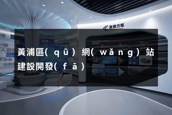 黃浦區(qū)網(wǎng)站建設開發(fā)