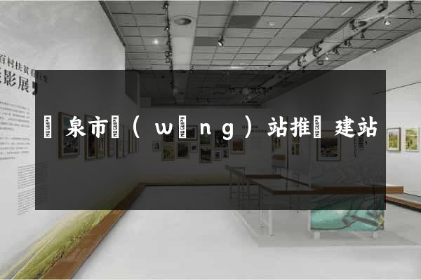 龍泉市網(wǎng)站推廣建站