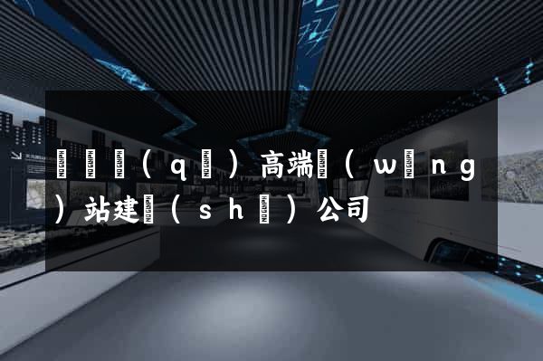 龍灣區(qū)高端網(wǎng)站建設(shè)公司