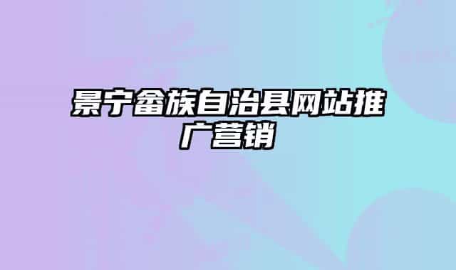 景寧畬族自治縣網(wǎng)站推廣營銷