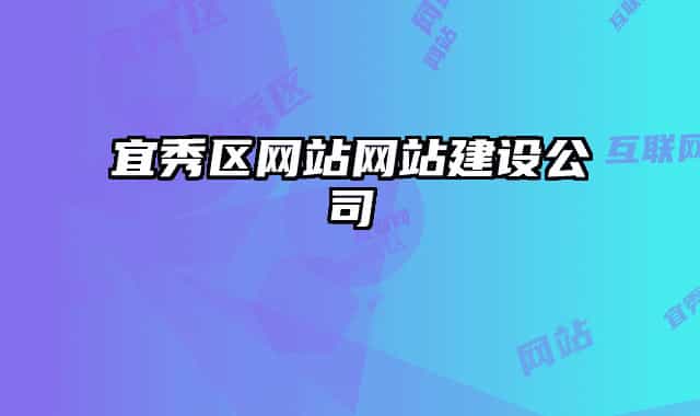 宜秀區(qū)網(wǎng)站網(wǎng)站建設公司