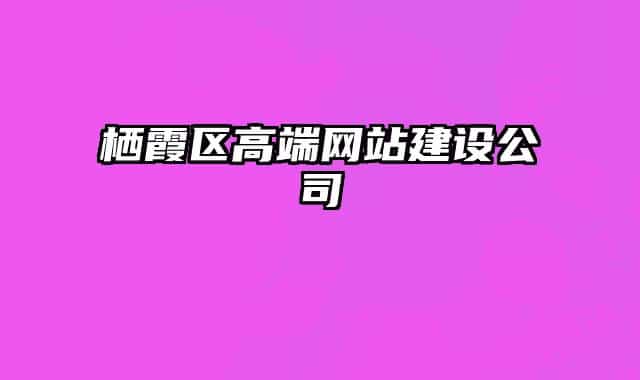 棲霞區(qū)高端網(wǎng)站建設(shè)公司
