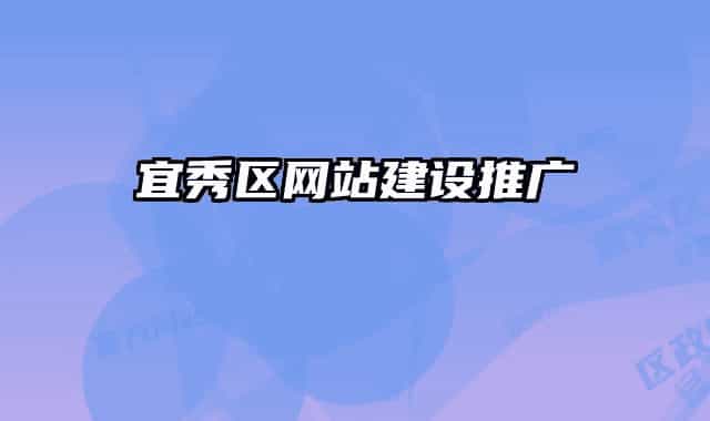 宜秀區(qū)網站建設推廣