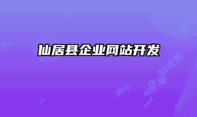仙居縣企業(yè)網(wǎng)站開發(fā)