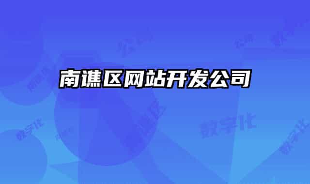 南譙區(qū)網(wǎng)站開發(fā)公司