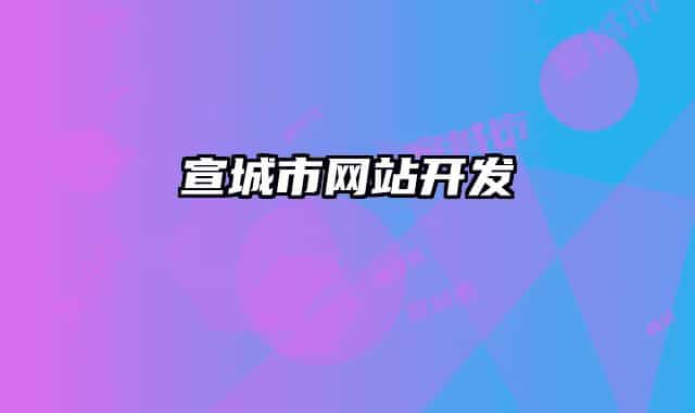 宣城市網(wǎng)站開(kāi)發(fā)